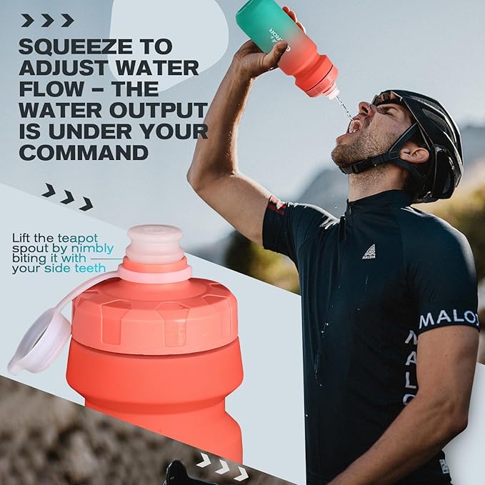 GXCROR Bike Water Bottle Holder with Bottle Combo, Lightweight, Durable & Secure Water Bottle Cage Set, Easy Installation, Fit for Sport Outdoor Cycling, MTB Road