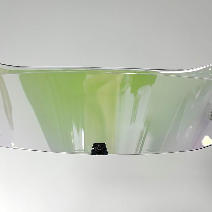 T520 Motorcycle Helmet Visor Replacement Compatible with Scorpion EXO T520/R1 Air/ST1400 UV Protection Anti-Scratch (Clear purple-For day& night)
