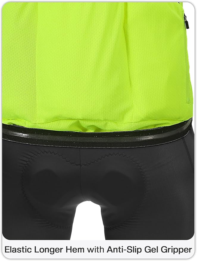 ARSUXEO 1/2 Zipper Cycling Jersey Men Short Sleeves Bike Shirts for Men Biking Bicycle Road Bike Jerseys
