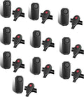 113dB Bike Alarm, Motorcycle Alarm, Bicycle Alarms with Remote, Moped Alarm System, Car Vibration Sensor Alarm, Universal Strap Fits All Handlebar Sizes, IP65 Waterproof Super Loud, 10Pack