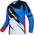 JPOJPO Men's Mountain Bike Jersey Long Sleeve MTB Off-Road Racing Downhill Motocross Shirts Quick Dry&Moisture-Wicking Tops