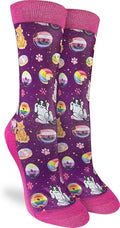 Good Luck Sock Novelty Crew Socks for Adults - For Men, Women and Teens