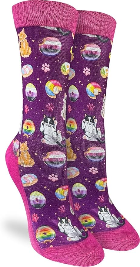 Good Luck Sock Novelty Crew Socks for Adults - For Men, Women and Teens