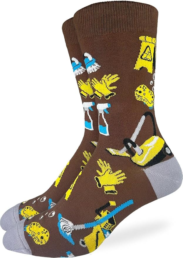Good Luck Sock Novelty Crew Socks for Adults - For Men, Women and Teens