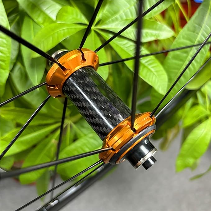 Road Bike Carbon Wheels 700C 30/40/50mm Double Layer Bike Rim Aluminum Alloy Quick Release C/V/Rim-Brake Bike Wheels 7-12 Speed Wheelsets