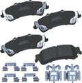 Bendix Premium SBC792SD Ceramic Rear Brake Pads for Select Models Cadillac DeVille, DTS, Chevrolet Astro, Silverado 1500, 1500 Classic, Suburban Tahoe, GMC Safari, Sierra Yukon, Yukon XL