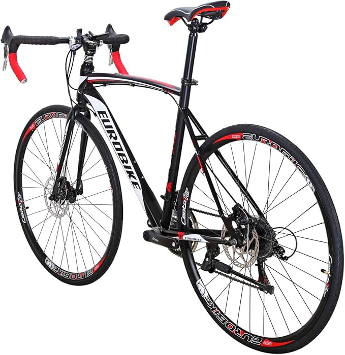 EUROBIKE Road Bike TSM XC550 Adult Bike Dual Disc Brake 54cm Frame Bicycle 21 Speed Bike