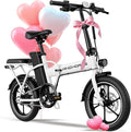 WINDHORSE 16" Folding Electric Bike for Adults, 630W Peak Electric Bicycle, 20MPH, 20-35 Miles Range, 288Wh Removable Battery, UL2849 Certified Commuter Ebike