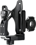 MoKo Bike Water Bottle Holder, Adjustable Bike Water Bottle Cage for 1.9-3.6" Diameter Bottle, for Handlebar & Frame, Motorcycle Cup Holder with Screw Tool, for Bicycle/Stroller/Scooter/Wheelchair/ATV