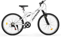 Mountain Bike for Adult Men Women, 26 Inch 7 Speed Mountian Bicycle with Dual Full Suspension, Dual V Brake MTB Bicycle, Multiple Colors