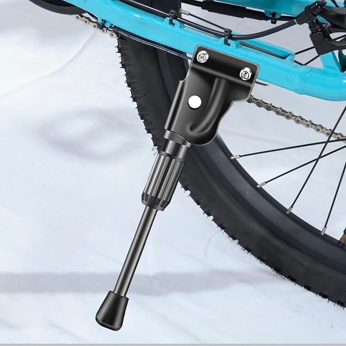Kids Bike Kickstand Single Leg Kickstand Easy to Install Parking Stand Boys Girls Non Slip Replace Accessories Leg Kick Stand