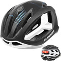 LUMDEER Adult Bike Helmet for Men and Women-Magnetic Taillight, Magnetic Clasps, Lightweight Shockproof, CPSC Safety Certified for Aerodynamic Road Cycling, Mountain Biking & Cyclocross Helmet