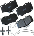 Bendix Premium SBC436 Ceramic Front Brake Pads for Toyota 4Runner 1991-1988, 4Runner 2000-1996, Pickup 1995-1988