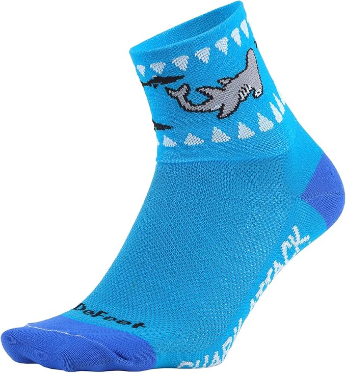 DEFEET | Aireator 3" Patterned Cycling Socks | For Biking, Running, & Everyday Adventures