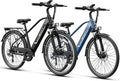 Jasion Roamer/ST/YC1 Electric Bike for Adults, 26" Commuter Ebike 1200W 528WH Removable Battery, 28MPH 62miles, Electric Bicycles for Women/Man, UL2849 Certified