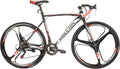 EUROBIKE Mens Road Bike, YH-XC550 Road Bike for Men, 54cm Frame Bicycle, 700C Wheels,Urban Commuter Bikes