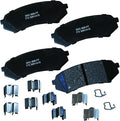 Bendix Premium SBC773 Ceramic Rear Brake Pads for Lexus LX470 2007-1998, Toyota Land Cruiser 2007-1998