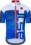 JPOJPO USA Cycling Jersey Men Road Bike Shirt Summer Biking Tops Short Sleeve Bicycle Clothes Cycle Wear Breathable