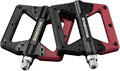 ROCKBROS Mountain Bike Pedals Flat MTB Pedals Non-Slip Lightweight Nylon Fiber Bicycle Platform Pedals for BMX MTB 9/16"
