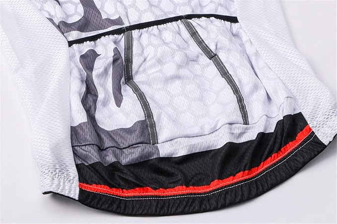Cycling Jersey Men USA Summer Bike Short Sleeve 3-Pockets Breathable Quick-Dry Shirt S-3XL
