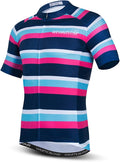 New Pro Full Zipper Men's Cycling Jersey Short Sleeve Riding Shirt USA