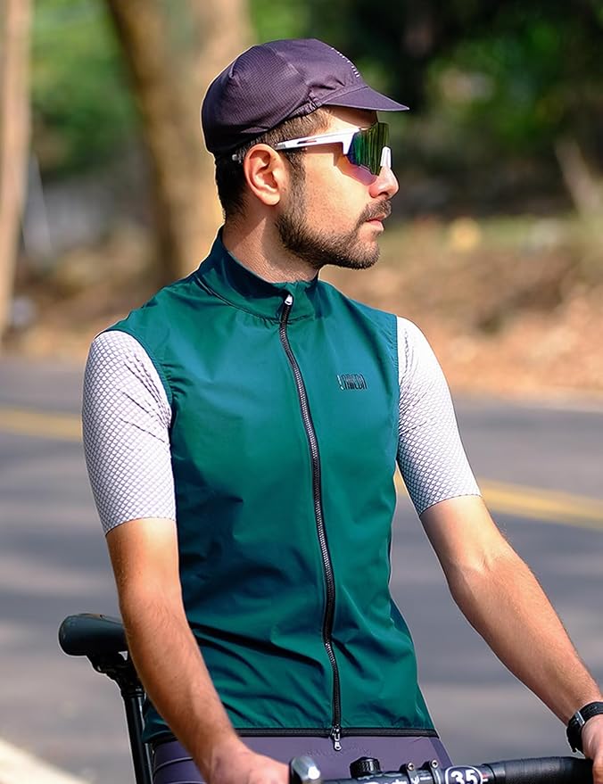 LAMEDA Cycling Jacket for Men Women, Windproof Lightweight Packable Cycling Windbreaker Bicycle Clothing Jacket