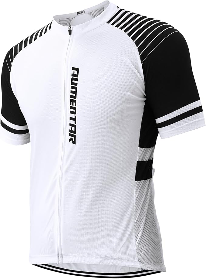 Men's Cycling Bike Jersey Long Sleeve - Moisture Wicking, Breathable, Quick Dry Biking Shirt Full Zipper