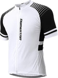 Men's Cycling Bike Jersey Long Sleeve - Moisture Wicking, Breathable, Quick Dry Biking Shirt Full Zipper