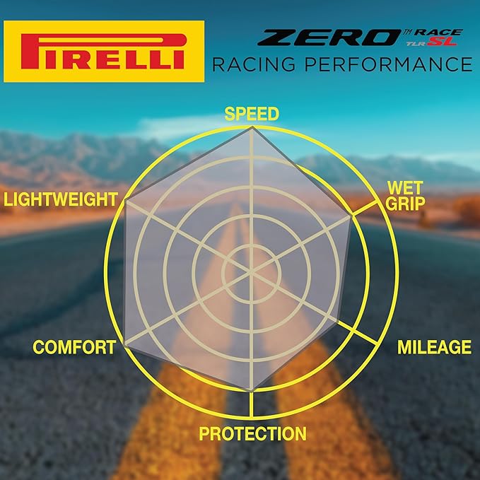 Pirelli P Zero Race TLR SL 28-622 (700x28c) Road Bike Tire - Tubeless Ready, Super Lightweight, High-Performance Bicycle Tire for Road Racing & Training – Foldable, SmartEVO Compound w/Keychain (2Pk)