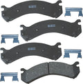 Bendix Premium SBC909 Ceramic Rear Brake Pads for Select Models Chevrolet Silverado 2500, 3500, 3500 Classic, HD, GMC Sierra HD