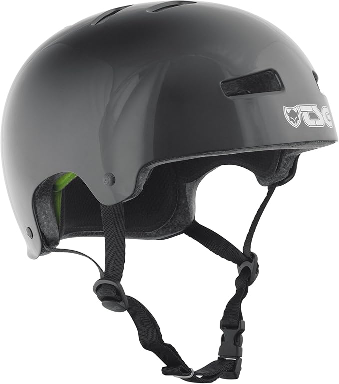 TSG Evolution Bike & Skate Helmet | for Cycling, BMX, Skateboarding, Rollerblading, Roller Derby, E-Boarding, E-Skating, Longboarding | Triple Certified, Swiss Design