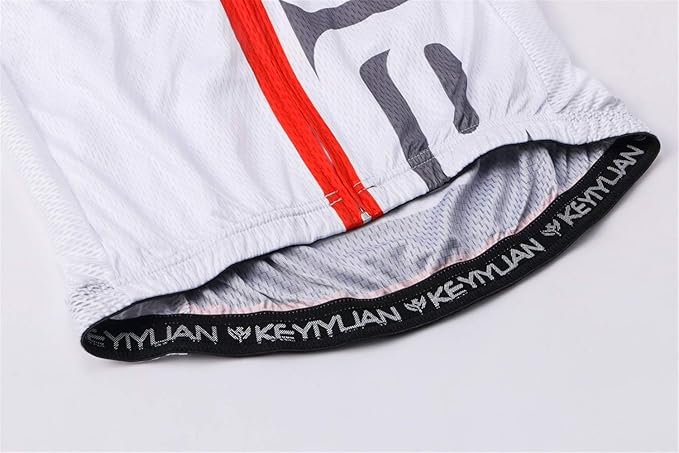 Cycling Jersey Men USA Summer Bike Short Sleeve 3-Pockets Breathable Quick-Dry Shirt S-3XL