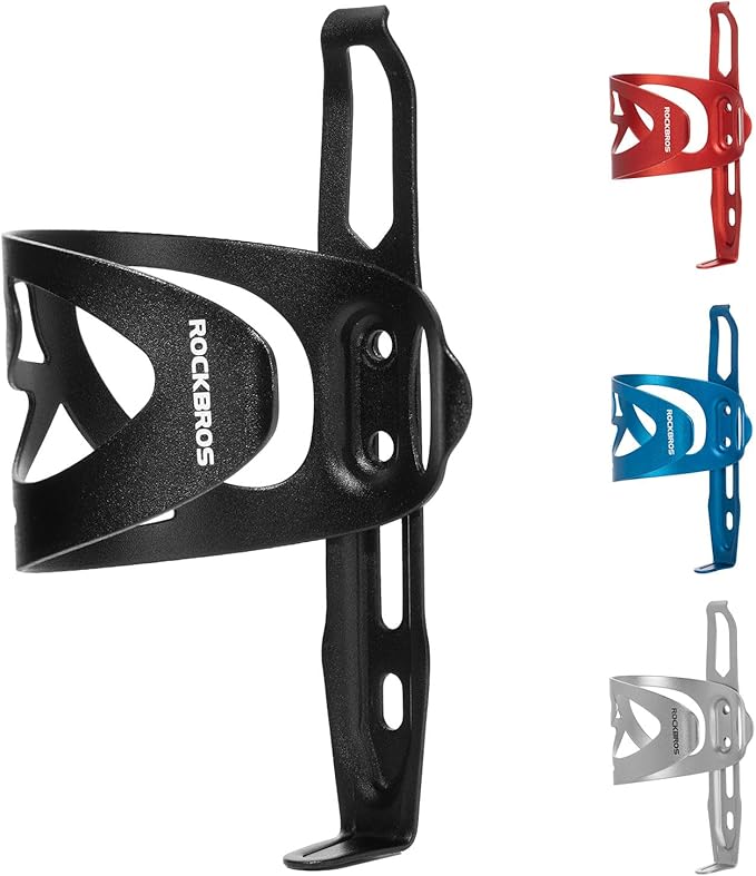 ROCKBROS Bike Water Bottle Holder - 1.16 Oz Ultra - Lightweight & Durable, Universal Water Bottle Cage for Road Bikes, Fits 2.83-2.91 Diameter Bottles