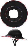 Tontron Horsriding Helmet Visor |Hard Hat Sunshade with Detachable Neck Flap