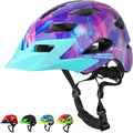 Kids Helmet, Exclusky Kids Bike Helmet Adjustable Safety Lightweight Children Bicycle Helmet for Kids Skating Cycling Scooter Boys and Girls Bicycle Helmets Ages 5-8-14