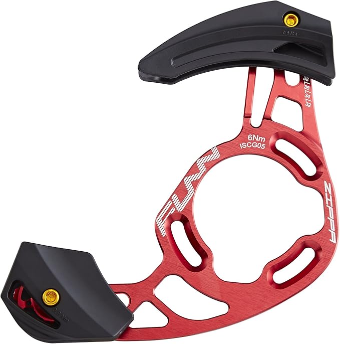 Funn Zippa AM Chain Guide, ISCG05 Interface, BSA Adapter Included, 32T-38T, Mountain Bike Chain Protector