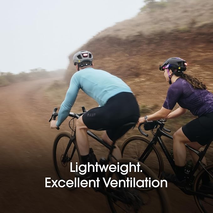 Aero GT Road Bike Helmet with Light | MIPS Lightweight Ventilation | Bicycle Helmets Commuter Cycling for Adults: Men, Women