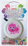 Cruiser Candy Fashion Bicycle Bell, Steel Ringer Nice Sound Bike Bell, Cute Stylish with Classic Bell Ring Tone