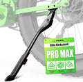 RBRL Bike Kickstand, 40 mm Hole Spacing Bike Stand, Aluminum Alloy Heavy Duty Load 100lbs, Non-Slip Bicycle Stand, Height Adjustable for 24-29 inch Mountain Bike, E-Bike