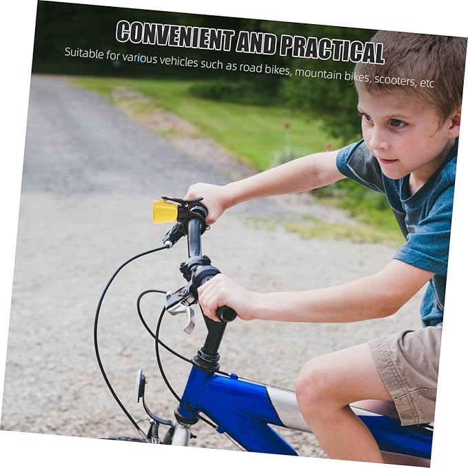 Bicycle Bell for Adults, Copper Vintage Bike Bell with Loud Alert Sound, Mini Road and Mountain Bike Accessory for Safe Outdoor Cycling