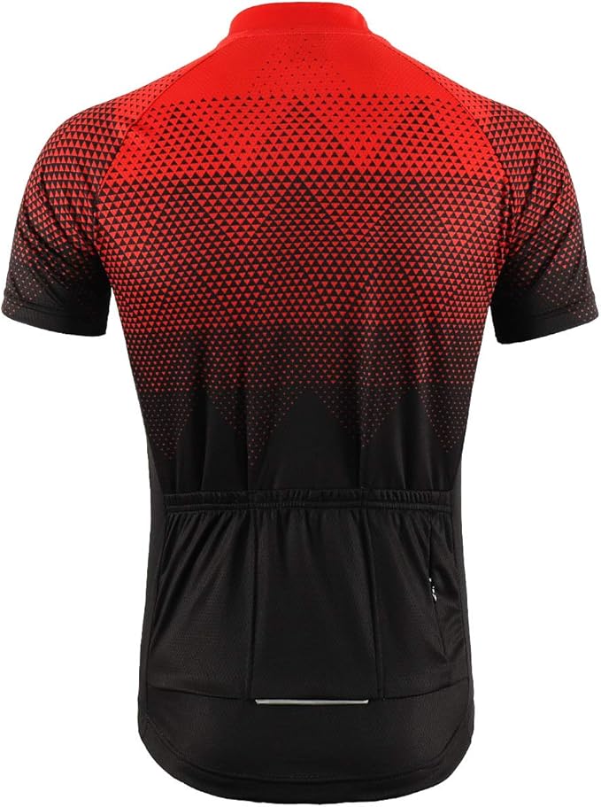 BERGRISAR Men's Cycling Jerseys Short Sleeves Bike Shirt
