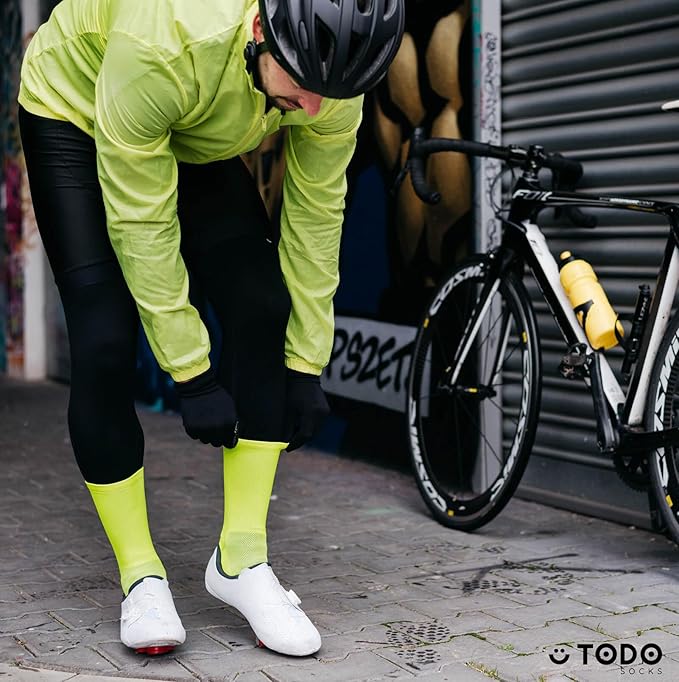 TODO PRO Cycling Socks - Breathable Bike Socks for Men and Women