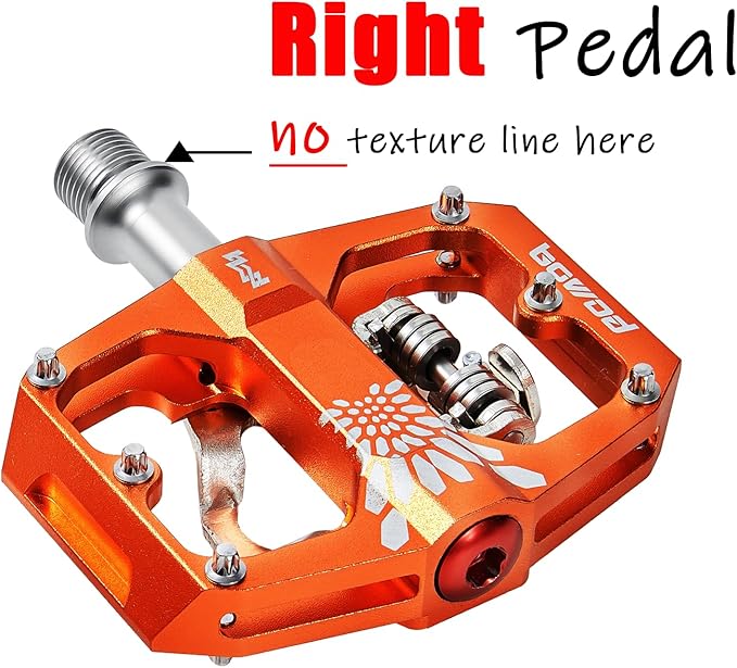Bike Pedals 9/16" Lightweight Non-Slip Bicycle Platform Pedals - Fits Most Adult Bikes & Mountain Bikes &MTB, Road Bikes and Slip-Resistant Design