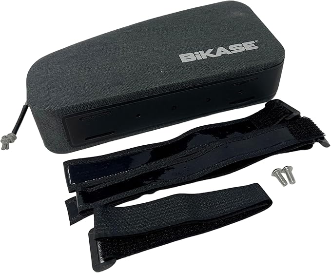 BiKase Bike Top Tube Bag Bicycle Front Frame Bag Waterproof Bike Pouch Pack/Phone Bag Cycling Accessories Pouch for Mountain Road Bike mounts to Brazeons or water bottle screws or strap mount