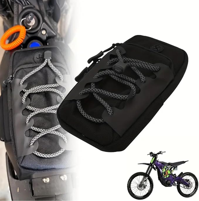 Electric Dirt Bike Bag, EDirt Bike Frame Bag, Front Battery Storage bag for Surron Light Bee/Ultra Bee E-Ride Pro SS/S Talaria Rawrr Mantis,Ebike Accessories