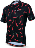 JPOJPO Men's Cycling Jersey Bike Shirt Short Sleeve MTB Summer Clothing Bicycle Tops Jacket S-3XL