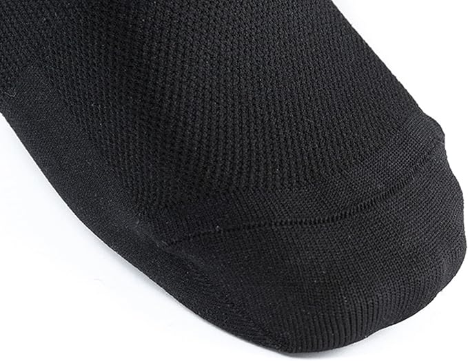 Mens Compression Socks Anti Slip Silicone Aero Socks White Line Men Bicycle Sport Running Socks