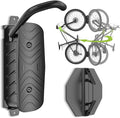 Housolution Swivel Bike Wall Mount [1 Pack], 150° Swivel Vertical Bike Rack Wall Hanger Holds up to 66lbs for Mountain/Road/Hybrid Bikes, Bike Hangers, Bicycle Storage Rack for Garage