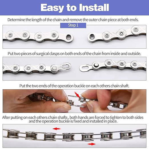 11 Speed Bike Chain, Bike Chain for Road Mountain Racing Cycling