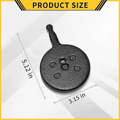 2 Pack Front Wheel and Rear Wheel Brake Pads,Compatible with Jetson Bolt Pro/DYU D1F D2F D3F Electric Bike